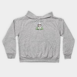 Self Care Frog Spa Day Kids Hoodie